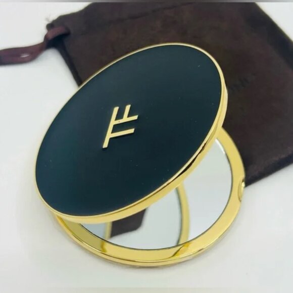 Tom Ford Accessories - TOM FORD Dual Sided Compact Mirror In Dustbag